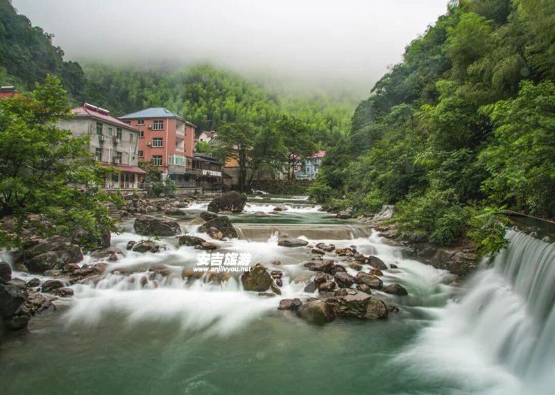 安吉深溪坞村山野景观